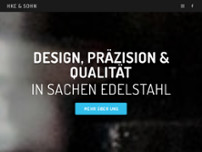 HKE Edelstahl & Montagetechnik website screenshot