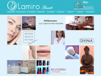 Lamiro Medizinisches Kosmetikstudio in Hamburg Winterhude Uhlenhorst website screenshot