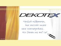 Screenshot for www.dekotex-saar.de