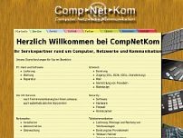 CompNetKom Service GmbH website screenshot