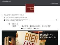 Screenshot for www.gourmet-depot.de