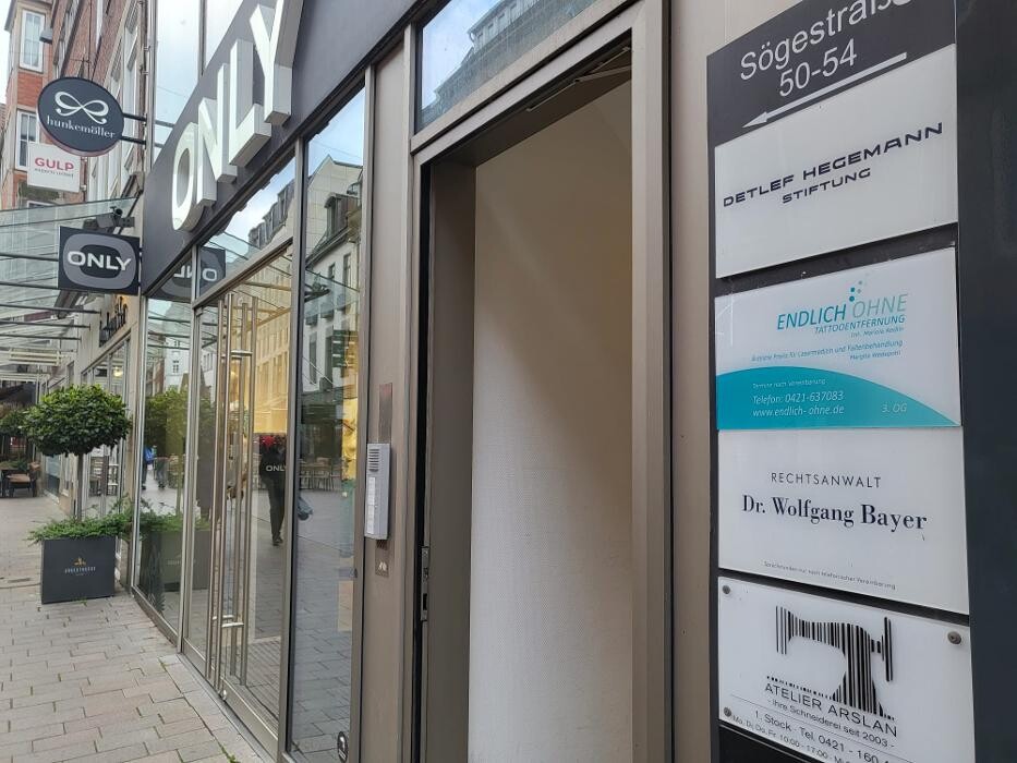 Bilder ENDLICH OHNE Tattooentfernung Filiale Bremen