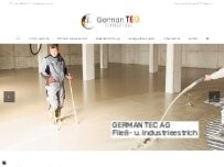 Website Screenshot German-Tec AG