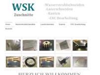 WSK Zuschnitte UG website screenshot