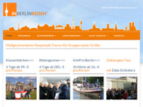 InBerlinReisen website screenshot