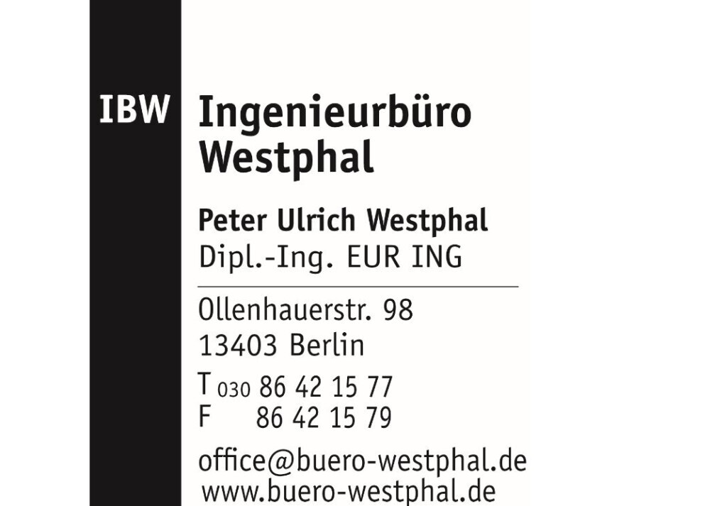 IBW Ingenieurbüro Westphal Logo