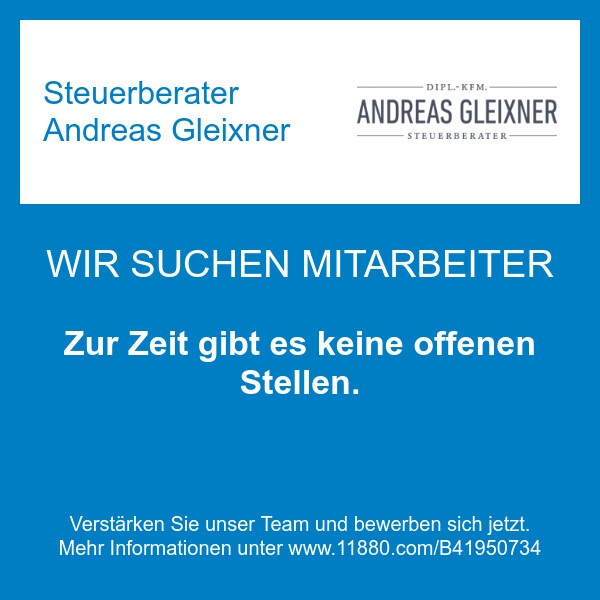 Bilder Steuerberater Andreas Gleixner