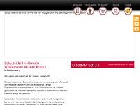 Screenshot for www.schulz-elektro-service.de