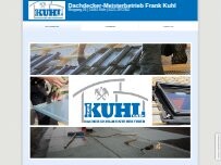 Website Screenshot Frank Kuhl Dachdeckermeisterbetrieb GmbH