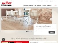 Website Screenshot HolzLand Folkmann