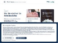 Website Screenshot Bestattungen D. Schulz | Schöneiche - Teil der mymoria Familie