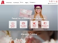 Website Screenshot Puschkin-Apotheke