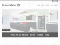 Screenshot for http://www.dieraumplaner.de