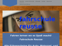 Fahrschule Reusse website screenshot