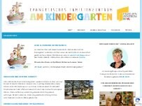 Website Screenshot Ev. Familienzentrum "Am Kindergarten"
