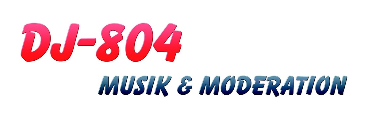 DJ-804 - Musik & Moderation Logo