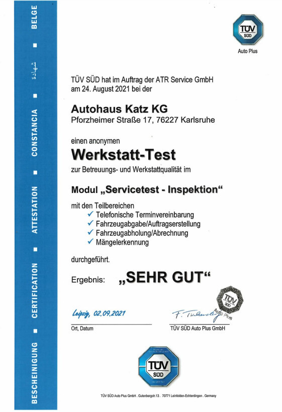 Bilder Autohaus Katz KG