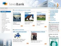 levoBank eG, Hauptstelle Lebach website screenshot