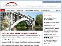 Hamburgische Brücke Sozialstation website screenshot