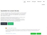 Website Screenshot Ladwig Hausmeister & Reinigungssevice