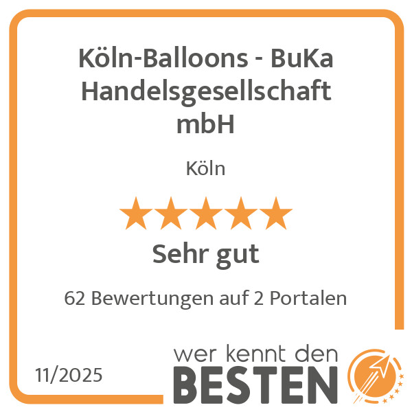 Bilder Köln-Balloons - BuKa Handelsgesellschaft mbH