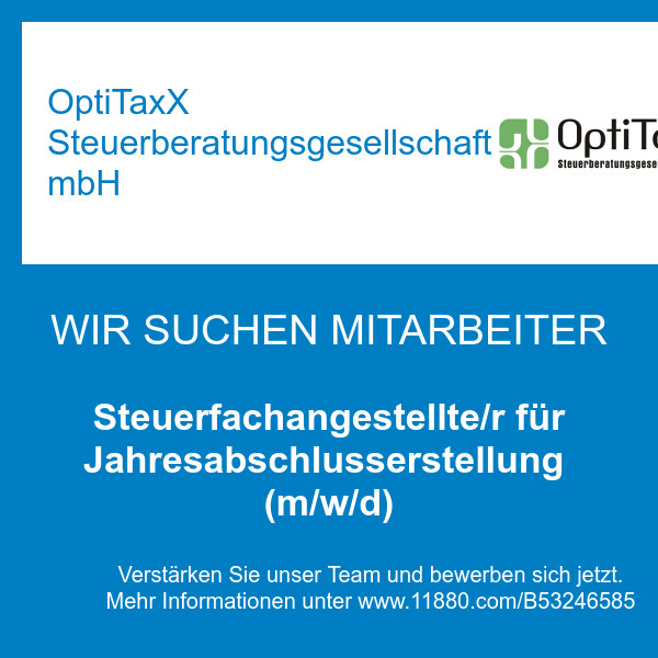Bilder OptiTaxX Steuerberatungsgesellschaft mbH