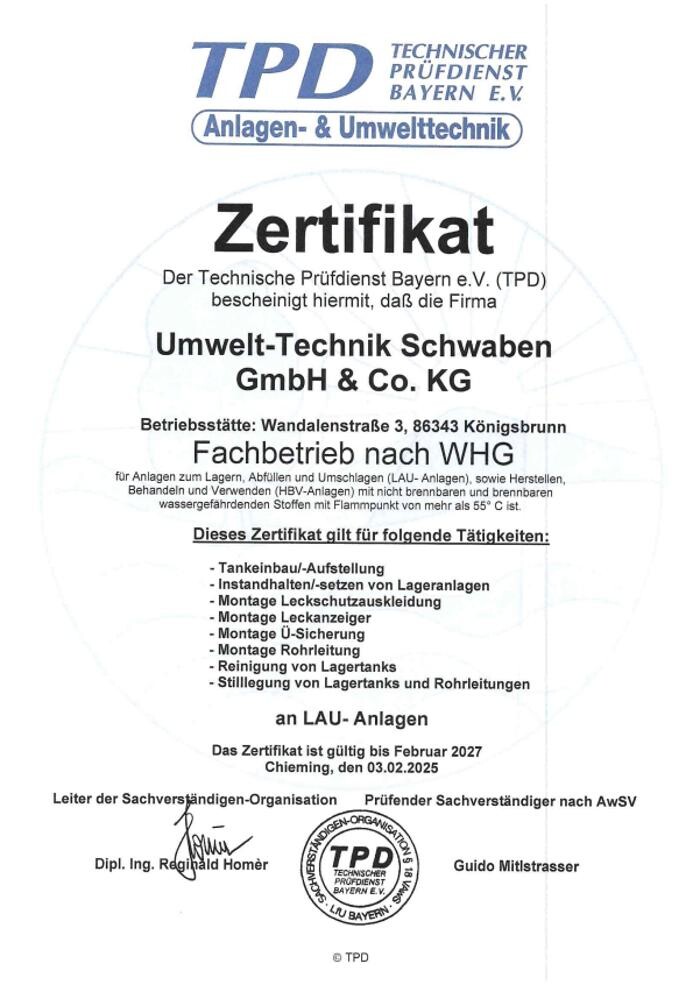 Bilder UTS Umwelttechnik Schwaben GmbH & Co. KG