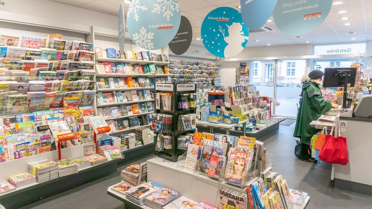 Bilder Schmitt & Hahn Buch und Presse im Bahnhof Emmendingen