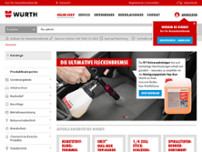 Screenshot for http://www.wuerth.de/