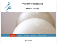 Physiotherapiepraxis Kerstin Stumpf website screenshot