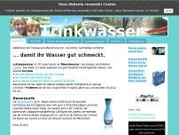 Screenshot for www.trinkwasseraufbereitung.com