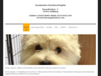 Screenshot for http://www.hundesalon-broegeler.de