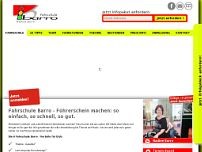 Screenshot for www.fahrschule-barro.de