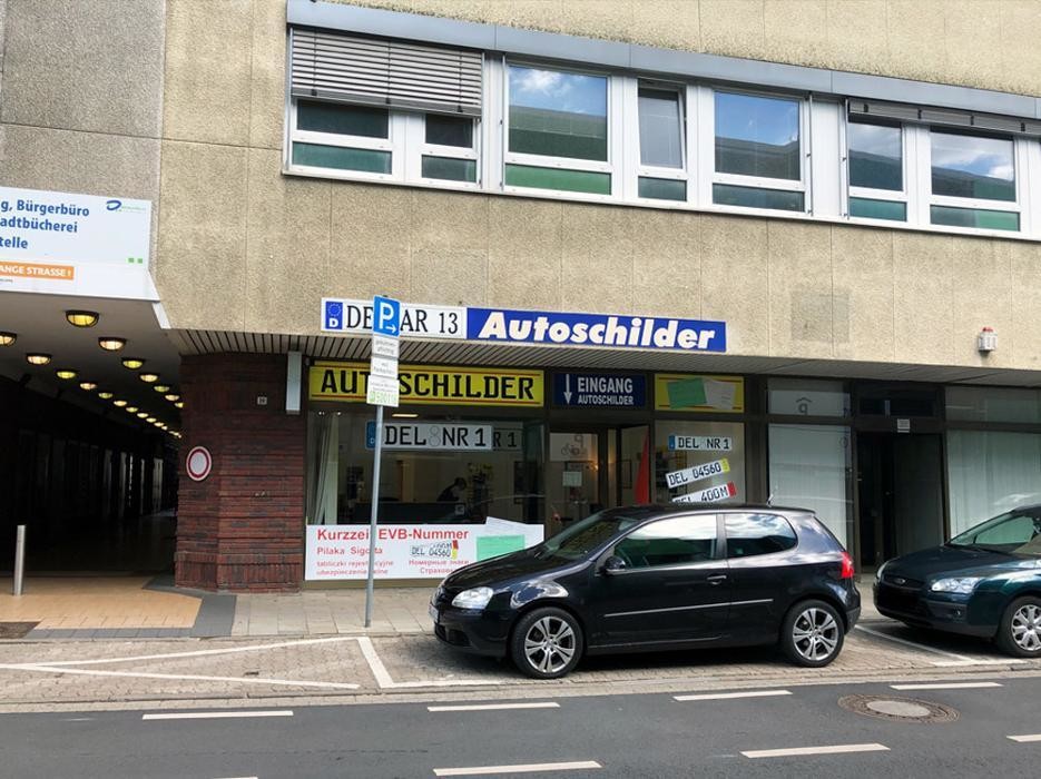 Bilder Autoschilder & Zulassungen Tönjes ZD Delmenhorst
