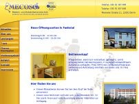Sanitätshaus MECOSO website screenshot