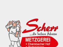 Metzgerei Scherr website screenshot