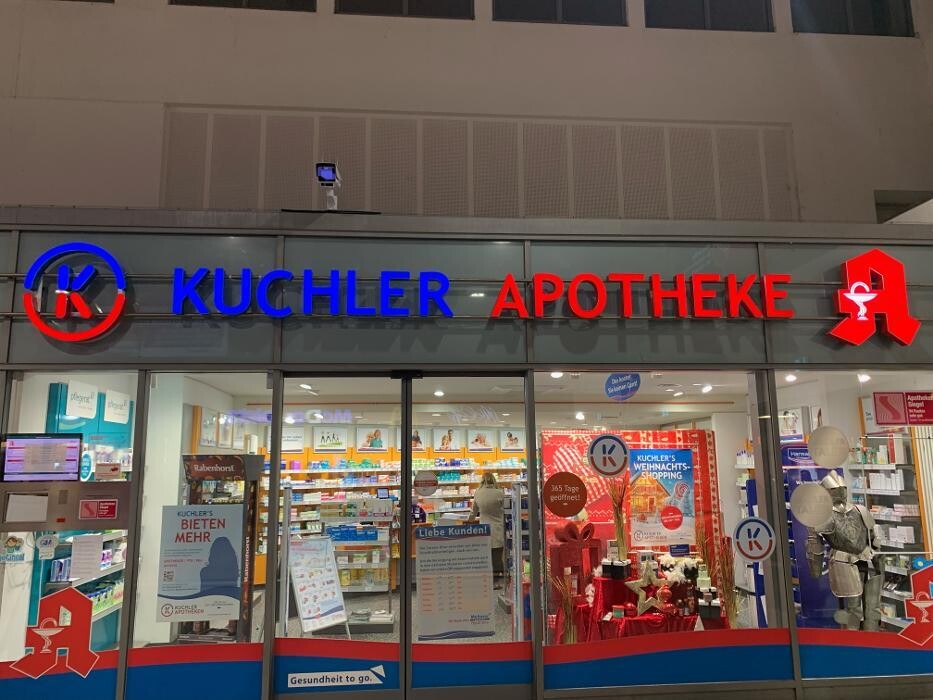 Bilder Kuchler Apotheke im Hauptbahnhof