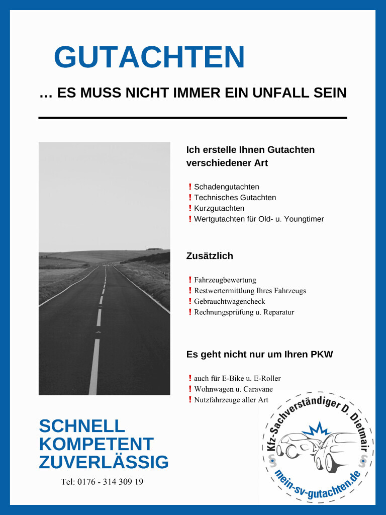 Bilder Sachverständigenbüro für Fahrzeugtechnik