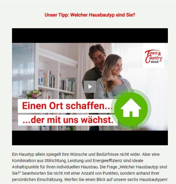 Bilder shs Ges. für Schlüsselfertiges Bauen mbH Town & Country Haus Lizenz Partner