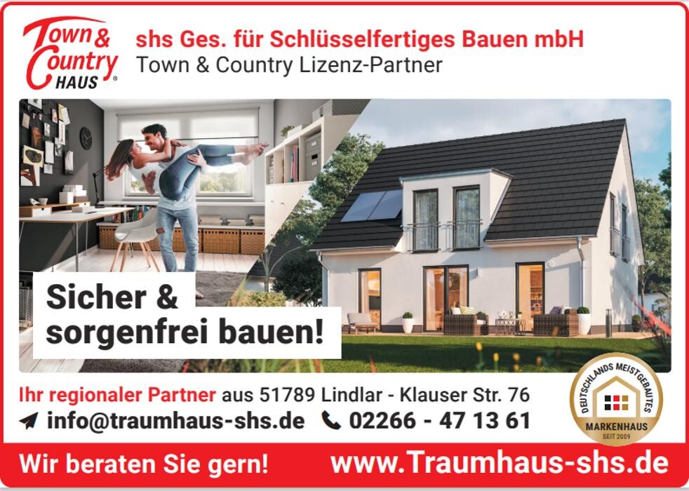 Bilder shs Ges. für Schlüsselfertiges Bauen mbH Town & Country Haus Lizenz Partner