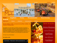 Hotel Merlin Fildern website screenshot