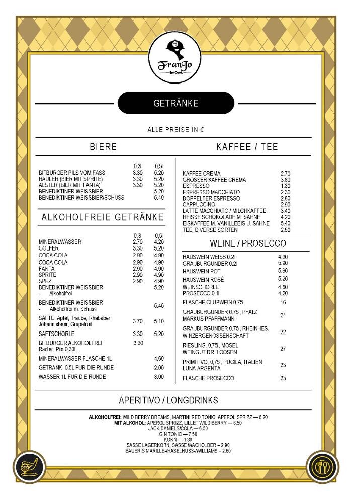 Bilder Café /Restaurant FranJo am Golfcub Gut Hahues