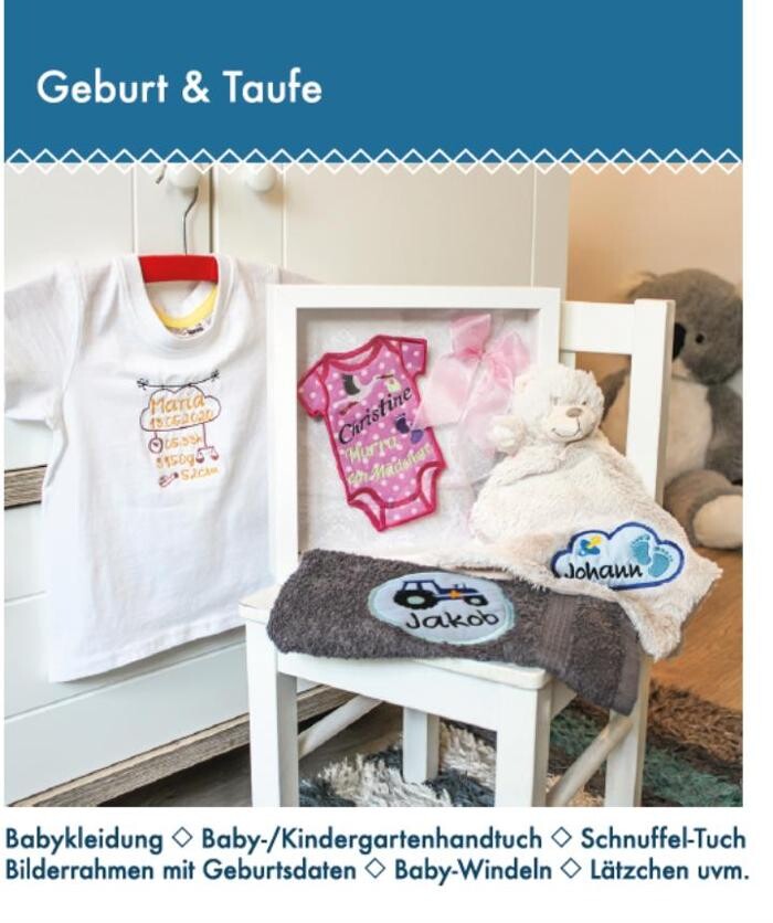 Bilder STICKarin - Wittl Haus der Geschenke - Sticken Seubersdorf