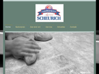 Bäckerei Scheurich website screenshot