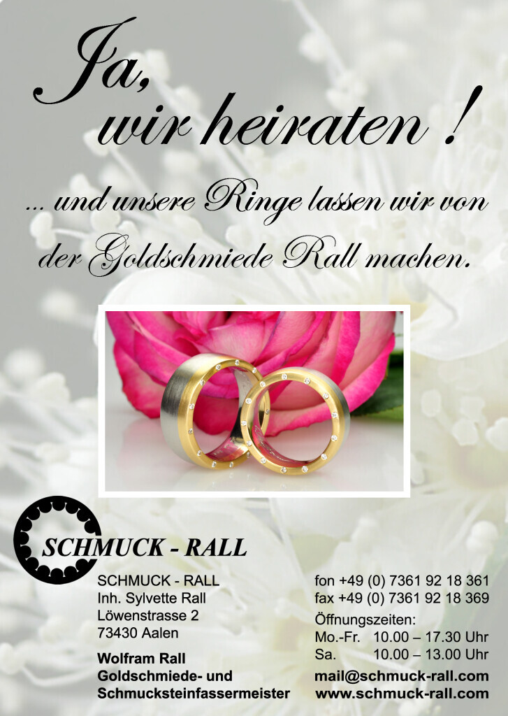 Bilder SCHMUCK - RALL Inh. Sylvette Rall