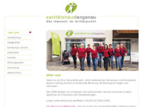 sanitätshaus langenau GmbH website screenshot