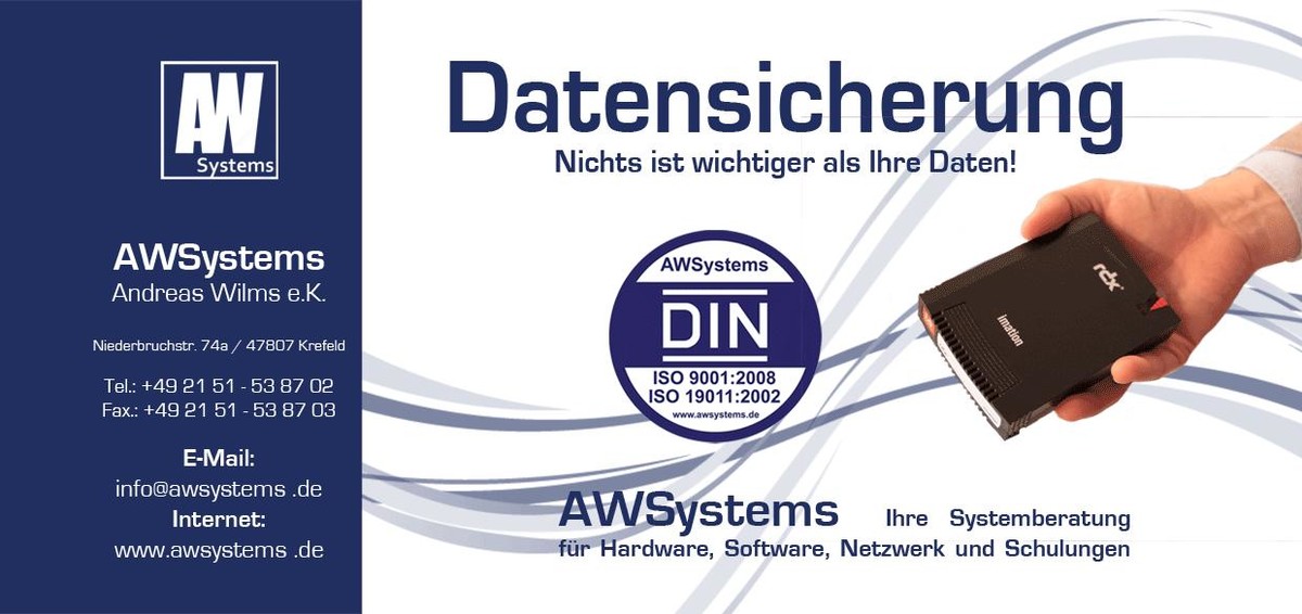 Bilder AWSystems Andreas Wilms e.K.