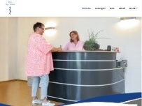 Website Screenshot Physiotherapie Antje Pallasdies