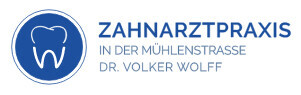 Zahnarztpraxis in der Mühlenstrasse, Dr. Volker Wolff Logo