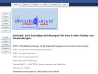 Screenshot for http://www.invisible-shield.net
